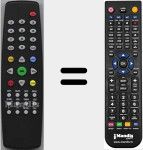 Comando &agrave; dist&acirc;ncia substituto de RG419DS1