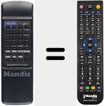 Comando &agrave; dist&acirc;ncia substituto de DIGICOMPUTER28KEYS