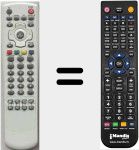 Comando &agrave; dist&acirc;ncia substituto de R54B02