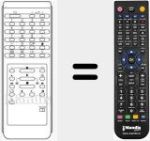 Comando &agrave; dist&acirc;ncia substituto de AV5636
