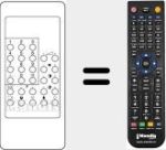 Comando &agrave; dist&acirc;ncia substituto de RC300