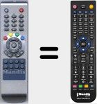 Comando &agrave; dist&acirc;ncia substituto de RCM40M50