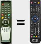 Comando &agrave; dist&acirc;ncia substituto de RC4000