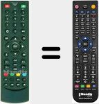 Comando &agrave; dist&acirc;ncia substituto de DTR250SS10