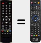 Comando &agrave; dist&acirc;ncia substituto de RCSTB1AW09