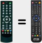 Comando &agrave; dist&acirc;ncia substituto de STB1AW09PLUS