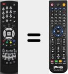 Comando &agrave; dist&acirc;ncia substituto de P702000013