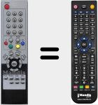 Comando &agrave; dist&acirc;ncia substituto de RCL09