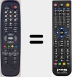 Comando à distância substituto de MS3003