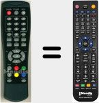 Comando &agrave; dist&acirc;ncia substituto de F01SDBE