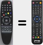 Comando &agrave; dist&acirc;ncia substituto de TDT10