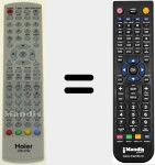 Comando &agrave; dist&acirc;ncia substituto de HTR-273U (0094013897U)