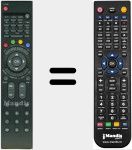 Comando &agrave; dist&acirc;ncia substituto de HYF51L