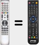 Comando à distância substituto de RL06R002W