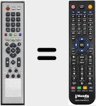 Comando &agrave; dist&acirc;ncia substituto de RC39HI