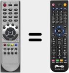 Comando &agrave; dist&acirc;ncia substituto de RC404