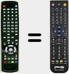 Comando &agrave; dist&acirc;ncia substituto de S8000CIPVR