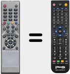 Comando à distância substituto de IRC8000C