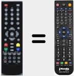 Comando &agrave; dist&acirc;ncia substituto de TDT5500