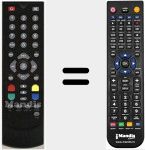 Comando &agrave; dist&acirc;ncia substituto de RCT5000