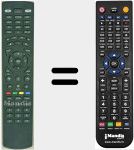 Comando à distância substituto de RCT2400