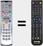 Comando &agrave; dist&acirc;ncia substituto de TVPILOT100