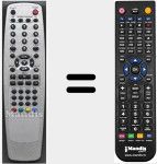 Comando &agrave; dist&acirc;ncia substituto de RU3730