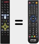 Comando &agrave; dist&acirc;ncia substituto de RCU671