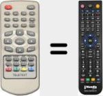 Comando &agrave; dist&acirc;ncia substituto de TFT2001