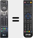 Comando &agrave; dist&acirc;ncia substituto de MKJ42519626