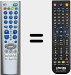 Comando &agrave; dist&acirc;ncia substituto de MD30031