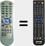 Comando &agrave; dist&acirc;ncia substituto de RC35MST