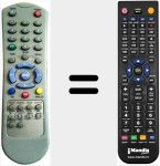 Comando &agrave; dist&acirc;ncia substituto de RC35N