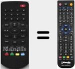 Comando &agrave; dist&acirc;ncia substituto de LV6T4SD