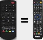 Comando &agrave; dist&acirc;ncia substituto de LV6TSCART4SD