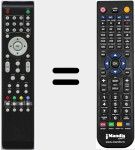 Comando &agrave; dist&acirc;ncia substituto de RC49TVTXTB