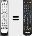 Comando à distância substituto de PRC30