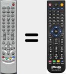 Comando &agrave; dist&acirc;ncia substituto de TLU01941C