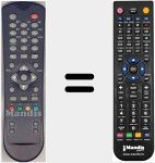 Comando à distância substituto de DSI30