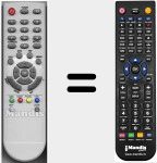 Comando &agrave; dist&acirc;ncia substituto de RC346