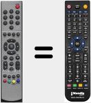 Comando &agrave; dist&acirc;ncia substituto de RC371