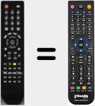 Comando à distância substituto de 501SEA