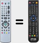 Comando &agrave; dist&acirc;ncia substituto de RC43ATVSIL