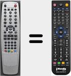 Comando &agrave; dist&acirc;ncia substituto de RC3700