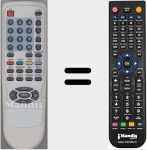 Comando &agrave; dist&acirc;ncia substituto de RC38SL