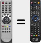 Comando &agrave; dist&acirc;ncia substituto de SL305VERS2