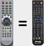 Comando &agrave; dist&acirc;ncia substituto de RC44SEN