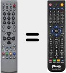 Comando &agrave; dist&acirc;ncia substituto de H30REM0001