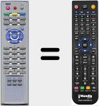 Comando &agrave; dist&acirc;ncia substituto de N50REM0001