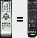 Comando &agrave; dist&acirc;ncia substituto de RC00020